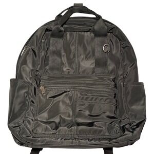 Target Wild Fable Black Nylon Backpack School Travel Bag Pockets Y2K Grunge